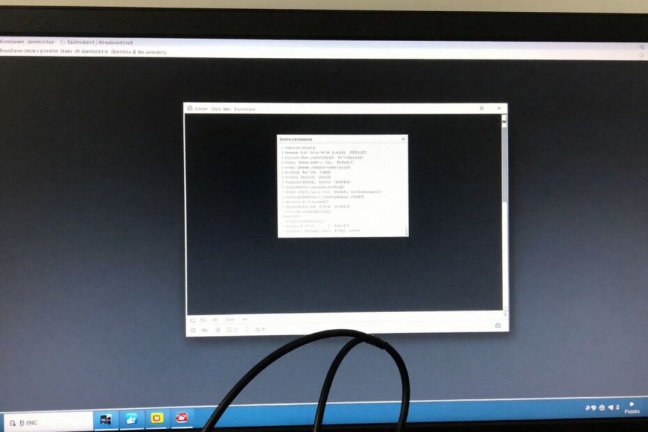 VNC viewer connected to KVM virtual machine on computer screen.